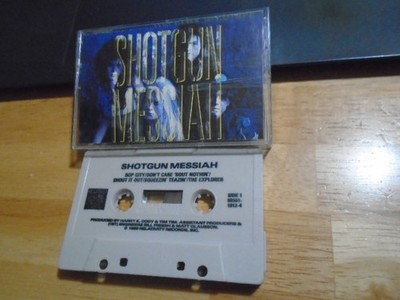 RARE OOP Shotgun Messiah CASSETTE TAPE hair metal TIM SKOLD marilyn manson kmfdm