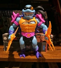 Sla'Ker Complete Figure Turtles of Grayskull Masters Universe MOTU TMNT Complete