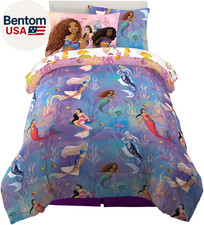 Disney'S the Little Mermaid Ariel Live Action Movie Kids Bedding Super Soft Comf