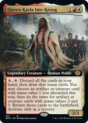 Magic Queen Kayla bin-Kroog (Extended Art) BRO 357 NM