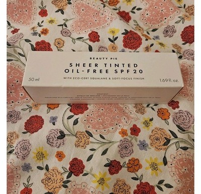 Beauty Pie Sheer Tinted Oil -Free SPF 20 -50mL Shade Medium Deep Brand New 