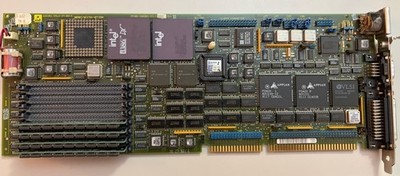 Siemens 386 SBC Intel i386DX-25 + 82385 Cache W26361-D512 ISA Backplane Vintage