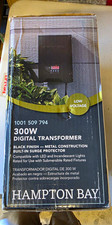 Hampton Bay 300W Low Voltage Digital Transformer Timer/Photocell Surge DIY-300PS