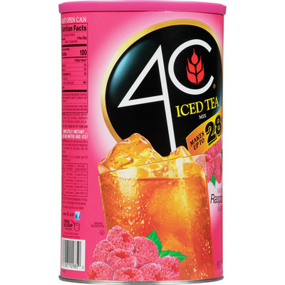 4C Raspberry Iced Tea Mix, 66.1 oz, 1 Ct....