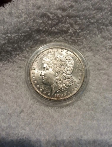 1883-O $1 Morgan Silver Dollar BU In Capsule