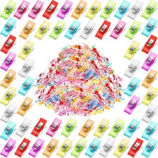 800 Sewing Clips Quilting Supplies Multipurpose Plastic Fabric Clips Assorted...