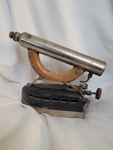 Original Acorn Brass Mfg Co Liquid Fuel Clothes Iron! Rare! Patented May 13 1913