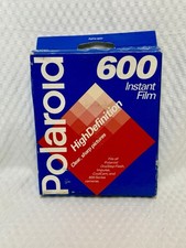 NEW SEALED BOX POLAROID 600 HIGH DEFINITION INSTANT FILM 10 PICTURES EX: 06/98