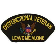 EagleEmblems PM1443 Patch-Fun,Dysfunctional Veteran 3x5.25''