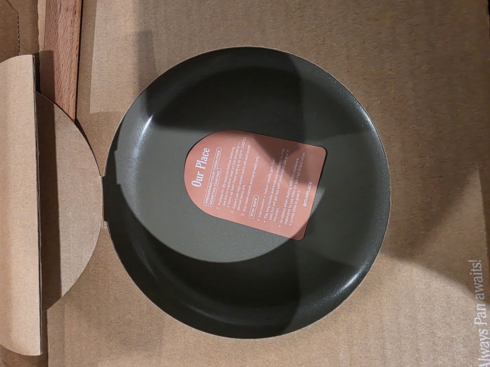 Our Place Mini Always Pan 1.2QT Nonstick Ceramic Frying Pan in Sage