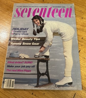 Seventeen - November 1980 Vintage Magazine - Phoebe Cates Cover | eBay