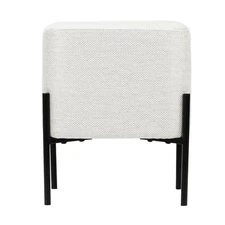 Pouf Ottoman Stool, Modern Vanity Stool Chair Upholstered Foot Rest Sofa Side...