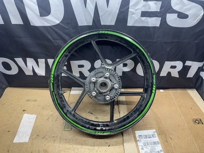 本日Rimuです 2015 13-18 NINJA ZX6R ZX636 OEM FRONT WHEEL RIM BRAKE Rash | eBay