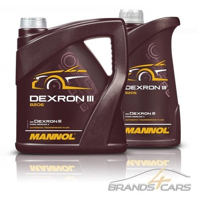 5 L LITER MANNOL DEXRON III 3 AUTOMATIC PLUS AUTOMATIKGETRIEBEÖL GETRIEBE-ÖL