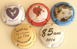 Capsules de Champagne MARC JOSE / CEZ BRUNO LE CLOS 85 ANS