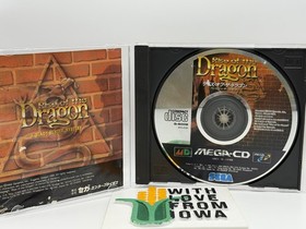 Japanese Rise of the Dragon A Blade Hunter Mystery Sega Mega CD US Seller Cib