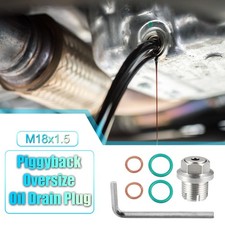 1 Satz Auto Übergröße Huckepack Öl Ablass Schraube Kit M18.1-1.5 x 15mm