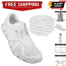 2 Pairs Elastic Shoelaces for ON Cloud 5  6 Tie Replacements Shoes Laces Str...