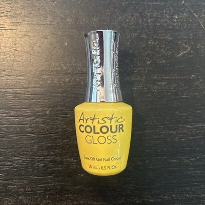 Artistic Nail Design ''Chasing Rays'' - Yellow Crème Gel Polish, 15mL | .5 fl oz