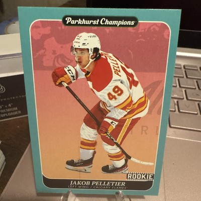 #243 Jakob Pelletier 2023-24 Parkhurst Champions Color Variation Calgary Flames