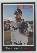 2019 Topps Heritage Black /50 Alex Colome #342 fm0