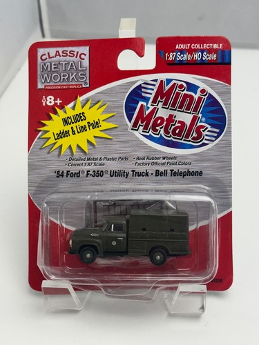 C.M.W. Camión utilitario Ford F-350 1954 mini metales #30218 "teléfono Bell" 1:87 | Zustand: New