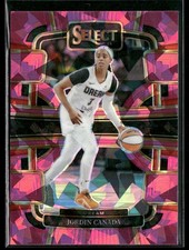 Jordin Canada 2024 Panini Select WNBA #93 Pink Ice Prizm Atlanta Dream