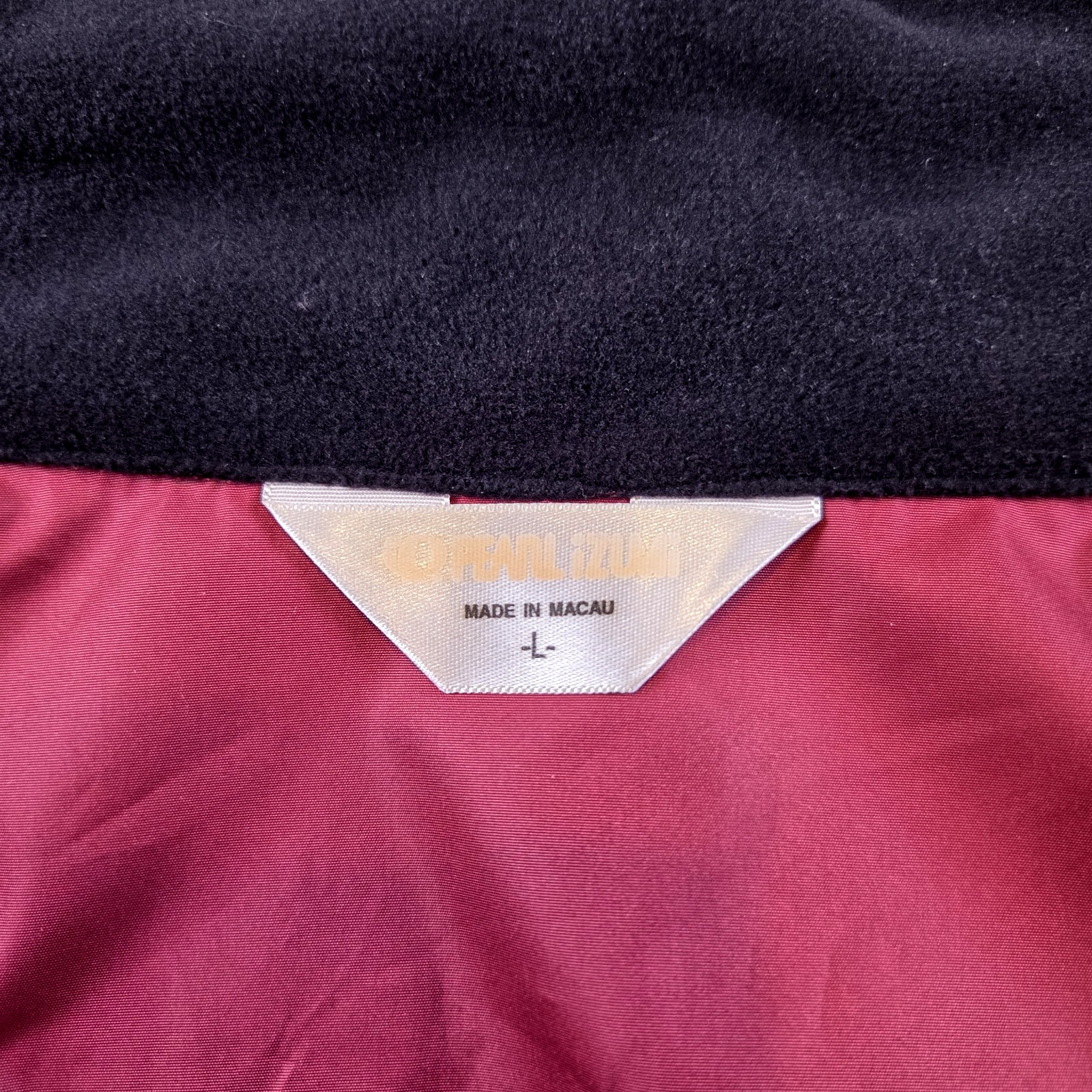 Pearl Izumi Zephrr Cycling Vest Burgundy/Black Mesh Women's Large