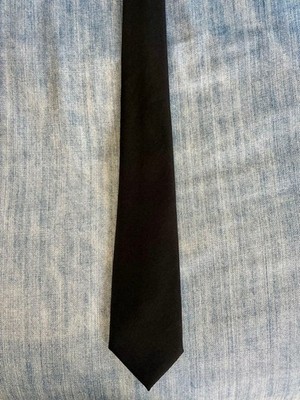 小物 HELMUT LANG black satin tie Helmut Lang (Personal Period) Black Tie Archive | eBay