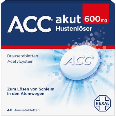ACC akut 600 Brausetabletten 40 St PZN 00520917