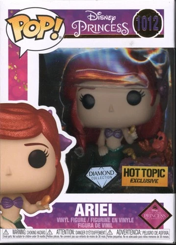 DR | Funko Pop! Disney | Ariel #1012 | Hot Topic Exclusive Diamond W/Protector