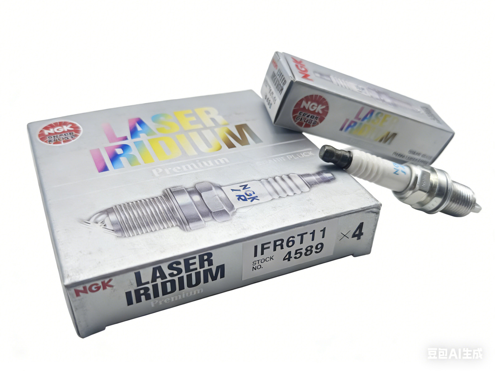 6 pcs-NGK Laser Iridium Spark Plugs #4589-For Toyota Lexus New Set IFR6T-11 New