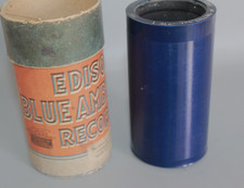 EDISON BLUE AMBEROL CYLINDER 28110 I HEAR YOU CALLING ME & BOX (NO LID)
