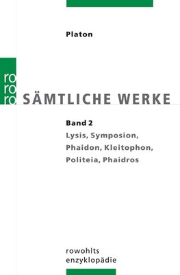 Sämtliche Werke 2 Platon