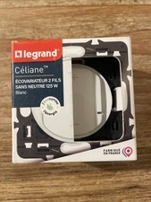Ecovariateur 2 Fils Sans Neutre 125 W Blanc Celiane