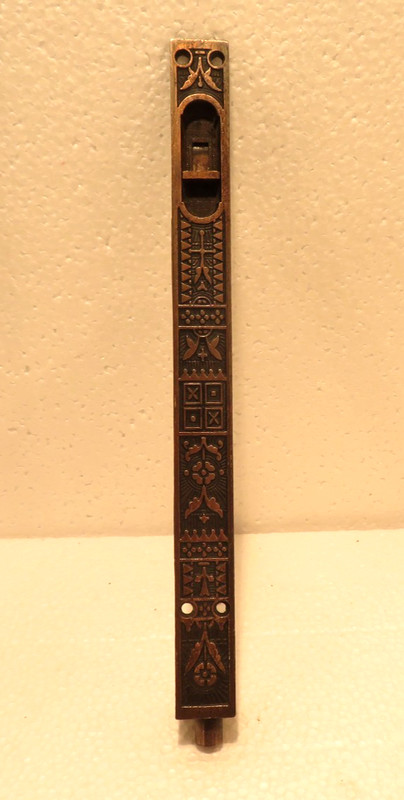Vintage East Lake Brass 12 Inch Sliding Door Bolt