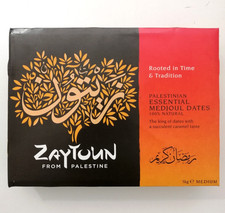 Zaytun Palestinian Essential Medjoul Dates 100% Natural 5kg Medium Boxed New 9.00 per kilo