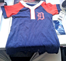 Genuine Merchandise Detroit Tigers Baby One Piece Blue White Orange 3 6 Months