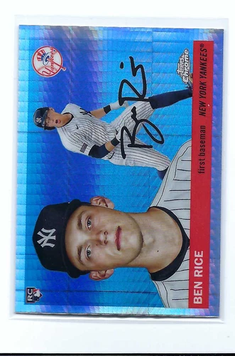 Ben Rice 2025 Topps Chrome Ben Rice #311