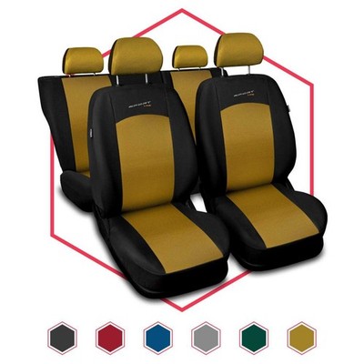 Autositzbezüge Universal Schonbezüge Sitzauflage PKW Auto für Mitsubishi Colt