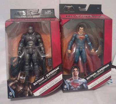 Rare DC Comics Multiverse Lot Armored Batman V Superman Figures Mattel 2016