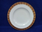 ROYAL CROWN DERBY HERALDIC MAROON GOLD DINNER PLATE 10.5" MADE IN ENGLAND — photo 1
