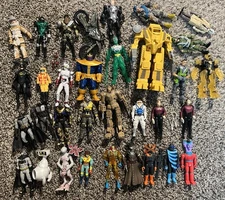 1/18 3.75 Figure Lot For Customs Marvel Dc Lanard Universe Reaction Bootlegs