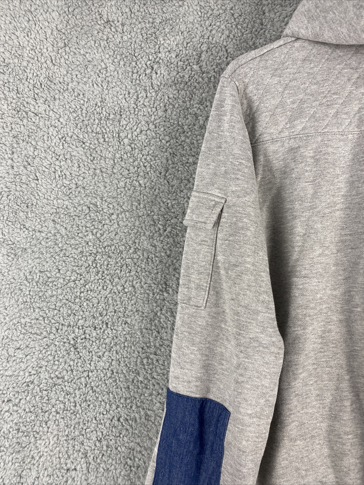 Timeout Mens Medium Gray Pullover Hooded Hoodie L… - image 11