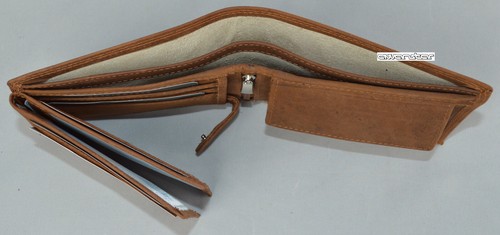 5601 Männer Hochwertige Geldbörse Geldbeutel Portemonnaie Leder Adler Prägung - Picture 7 of 7
