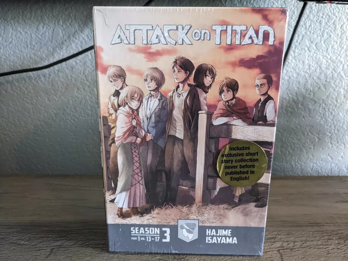 Attack on Titan Season 3 Part 1 Manga Box by Isayama, Hajime