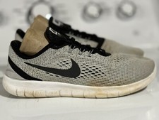 Nike Free RN Grey Black White Size 5 Youth