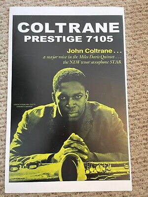 Coltrane Prestige 7105 John Coltrane Poster 11 x 17 (3in22) | eBay