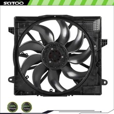 624850 A/C Radiator Cooling Fan For 2018 2019 2020 21-2023 Jeep Wrangler 2.0L l4