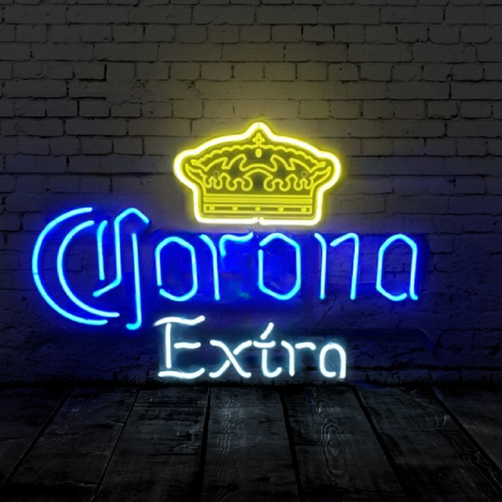Corona Extra Neon Sign Light Room Wall Hanging Handcraft Visual